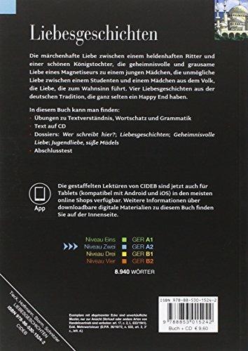  Liebesgeschichten. Con CD Audio -  Ludwig Tieck, Theodor Storm, Ernst T. A. Hoffmann - 2
