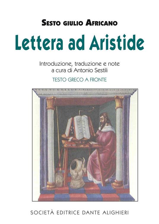 Lettera ad Aristide - Sesto Giulio Africano - copertina