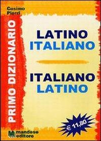 Primo dizionario di latino - Cosimo Pierri - copertina
