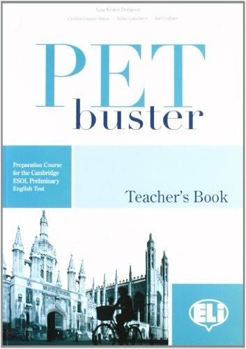 PET Buster. Theacher's book - copertina