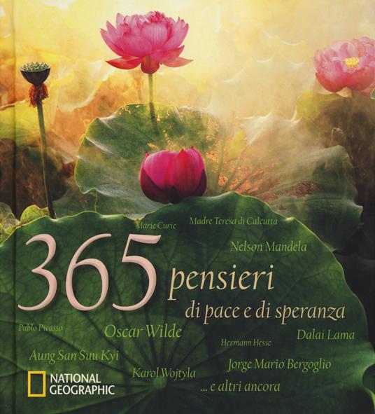 365 pensieri di pace e di speranza. Ediz. illustrata - copertina