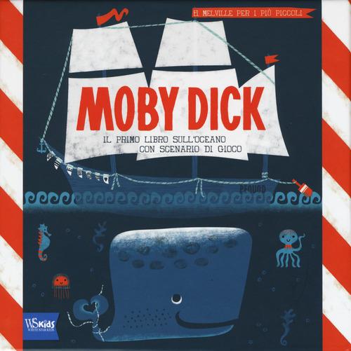 Moby Dick. Il primo libro sull'oceano con scenario di gioco. Ediz. illustrata - Alison Oliver,Jennifer Adams - copertina