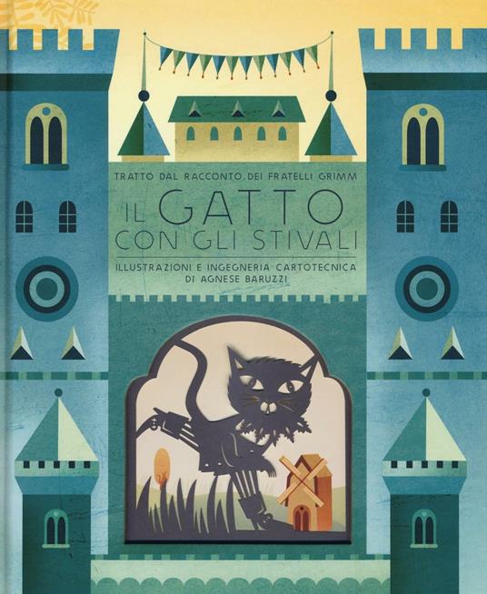 Il gatto con gli stivali. Ediz. a colori - Jacob Grimm,Wilhelm Grimm - copertina