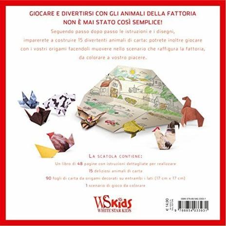 Gli animali della fattoria. Origaming. Ediz. a colori. Con gadget - Chiara Bertino - 2