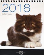 Gatti. Calendario da tavolo 2018. Ediz. a colori