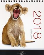Cuccioli di animali. Calendario da tavolo 2018. Ediz. a colori