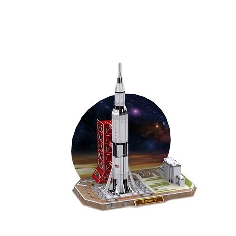 Scopri i segreti dello spazio con il razzo Saturn V. Ediz. a colori. Con gadget - Helaine Becker,Brendan Mullan - 2