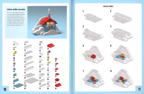 Case di fantasia. 40 idee brillanti e originali per divertirsi con i classici Lego. Ediz. a colori - Kevin Hall - 2