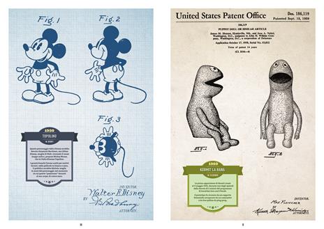 Il libro degli incredibili brevetti che hanno cambiato la nostra vita in 120 tavole originali. Ediz. a colori - 5