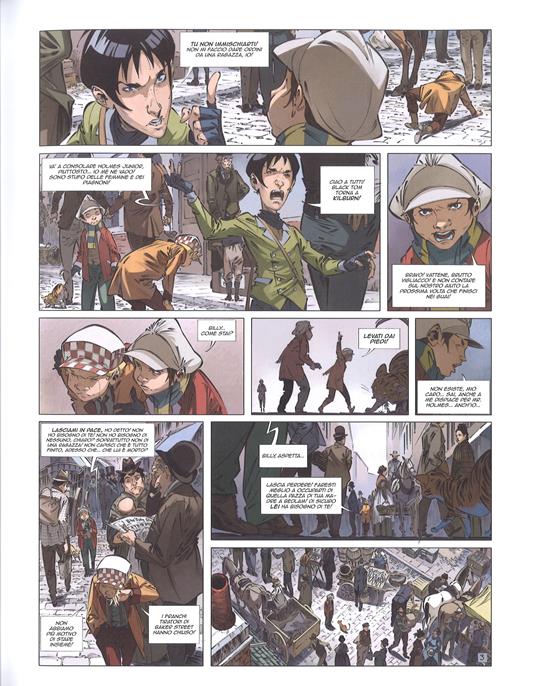 I quattro di Baker Street. Vol. 4: Gli orfani di Londra - J. B. Djian,David Etien,Olivier Legrand - 3