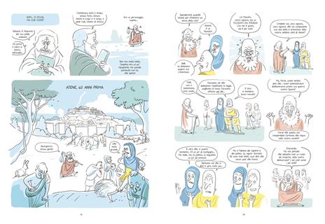 Filocomix. 10 filosofi, 10 approcci alla felicità - Jean-Philippe Thivet,Jérôme Vermer - 5