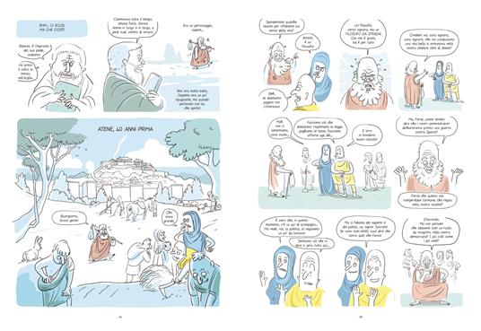 Filocomix. 10 filosofi, 10 approcci alla felicità - Jean-Philippe Thivet,Jérôme Vermer - 5