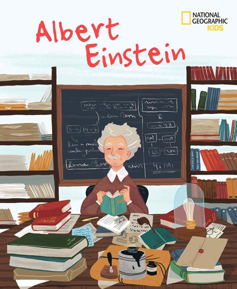 Albert Einstein. Ediz. a colori - Jane Kent - copertina