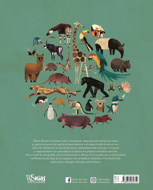 Il mondo degli animali selvatici nell'emisfero australe. Ediz. a colori - Dieter Braun - 3