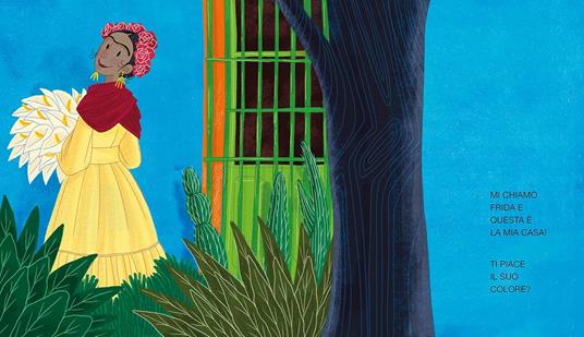 Frida Kahlo e la sua vita a colori. I mini geni. Ediz. a colori - Altea Villa - 2
