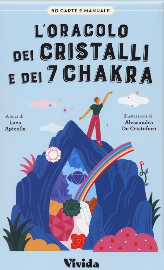 L'oracolo dei cristalli e dei 7 chakra. Con 50 - copertina