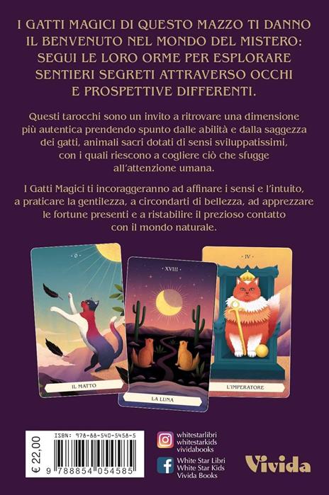 GATTI MAGICI - TAROCCHI 78 Carte e manuale - 2