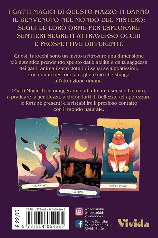 GATTI MAGICI - TAROCCHI 78 Carte e manuale - 2