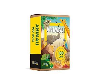 Animali. 100 quiz - Lorenzo Sabbatini - copertina