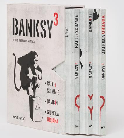Banksy³. Ratti & scimmie-Bambini-Urban jungle. Ediz. a colori - Alessandra Mattanza - copertina