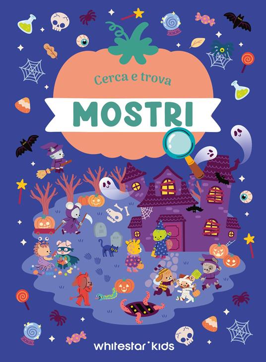 Mostri. Cerca e trova. Ediz. a colori - copertina