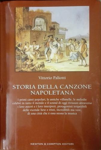 Storia della canzone napoletana - Vittorio Paliotti - copertina