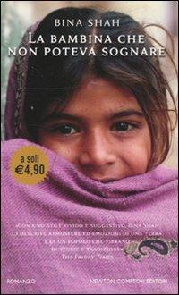 La bambina che non poteva sognare - Bina Shah - copertina