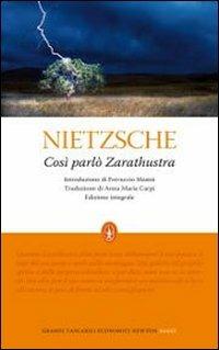 Così parlò Zarathustra. Ediz. integrale - Friedrich Nietzsche - copertina