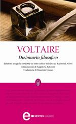 Dizionario filosofico. Ediz. integrale