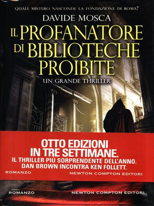 Il profanatore di biblioteche proibite - Davide Mosca - copertina