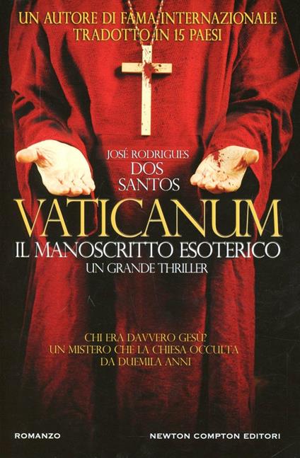 Vaticanum. Il manoscritto esoterico - José Rodrigues Dos Santos - copertina