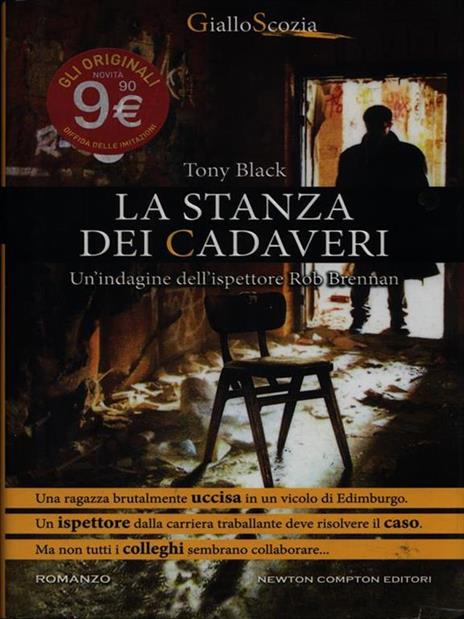 La stanza dei cadaveri - Tony Black - copertina