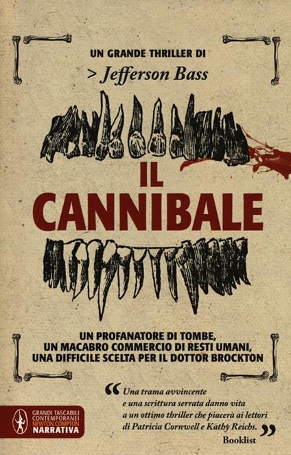 Il cannibale - Jefferson Bass - copertina