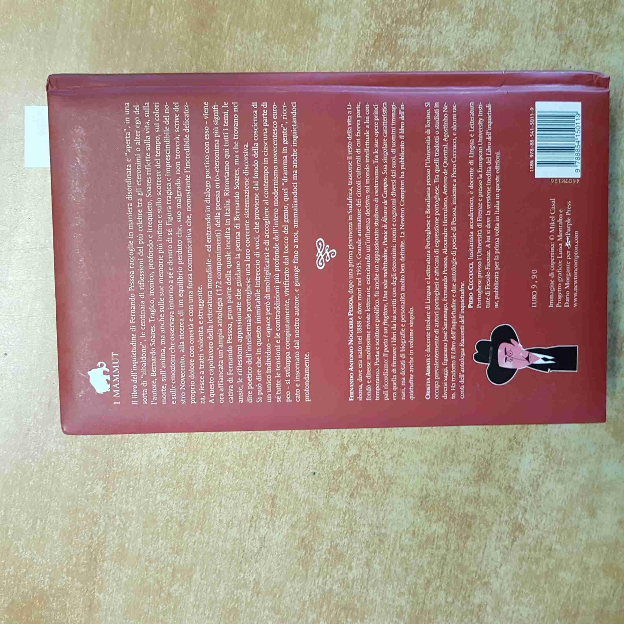 Il libro dell'inquietudine-Poesie. Testo portoghese a fronte