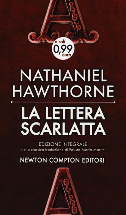 La lettera scarlatta. Ediz. integrale - Nathaniel Hawthorne - copertina