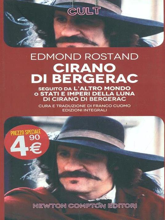 Cirano di Bergerac-L'altro mondo o Stati e Imperi della luna di Cirano di Bergerac. Ediz. integrale - Edmond Rostand - copertina