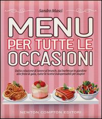 Menu per tutte le occasioni - Sandro Masci - copertina