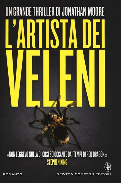L' artista dei veleni - Jonathan Moore - copertina