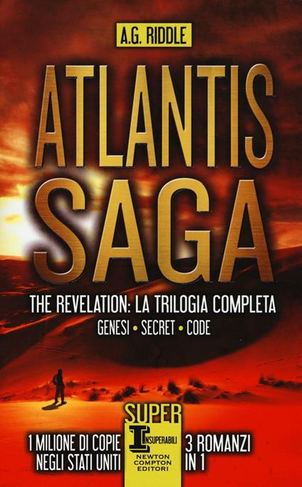 Atlantis Saga. The revelation. La trilogia completa: Genesi-Secret-Code - A. G. Riddle - copertina