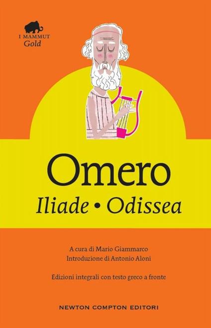 Iliade-Odissea. Testo greco a fronte. Ediz. integrale - Omero - copertina