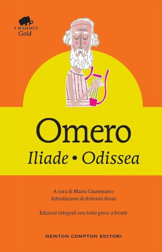 Iliade-Odissea. Testo greco a fronte. Ediz. integrale - Omero - copertina