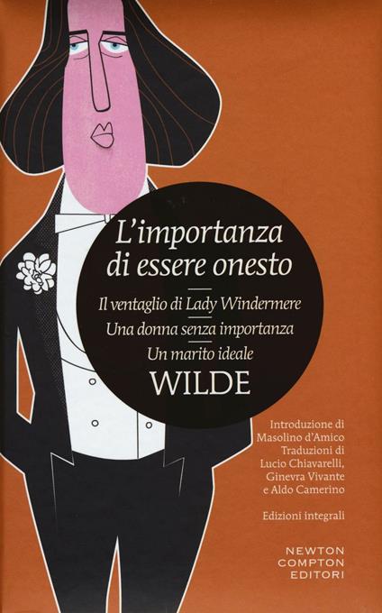 L' importanza di essere onesto-Il ventaglio di Lady Windermere-Una donna senza importanza-Un marito ideale. Ediz. integrale - Oscar Wilde - copertina