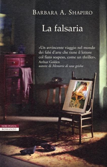 La falsaria - Barbara A. Shapiro - copertina