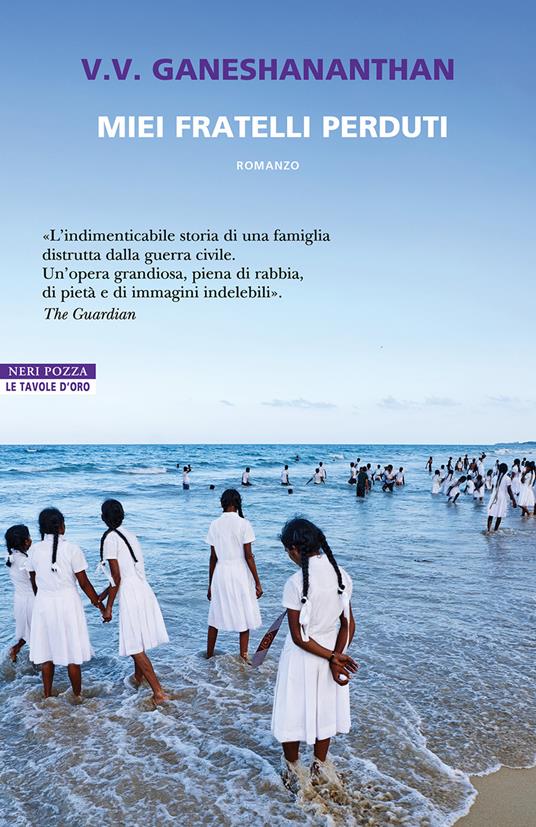 Miei fratelli perduti - V. V. Ganeshananthan - copertina