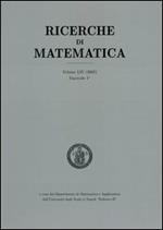 Ricerche di matematica (2000). Vol. 49\2
