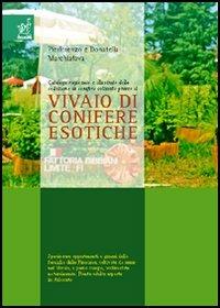 Catalogo ragionato e illustrato della collezione di conifere coltivate presso il vivaio di conifere esotiche - P. Lorenzo Marchiafava,Donatella Marchiafava - copertina