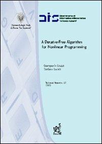 A Derative-free algorithm for nonlinear programming - Giampaolo Liuzzi,Stefano Lucidi - copertina