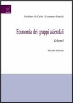 Economia dei gruppi aziendali. Schemi