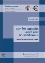 Inter-firm cooperation as key factor for competitiveness. The case of an Italian cluster: il Tari