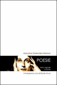 Marceline Desbordes-Valmore. Poesie - Danilo Vicca - copertina